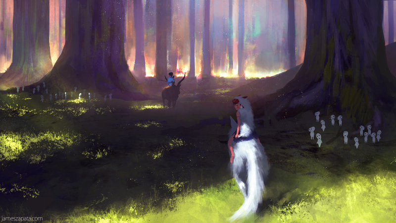 Illustration for article titled That's Some Gorgeous Mononoke You've Got There, Son